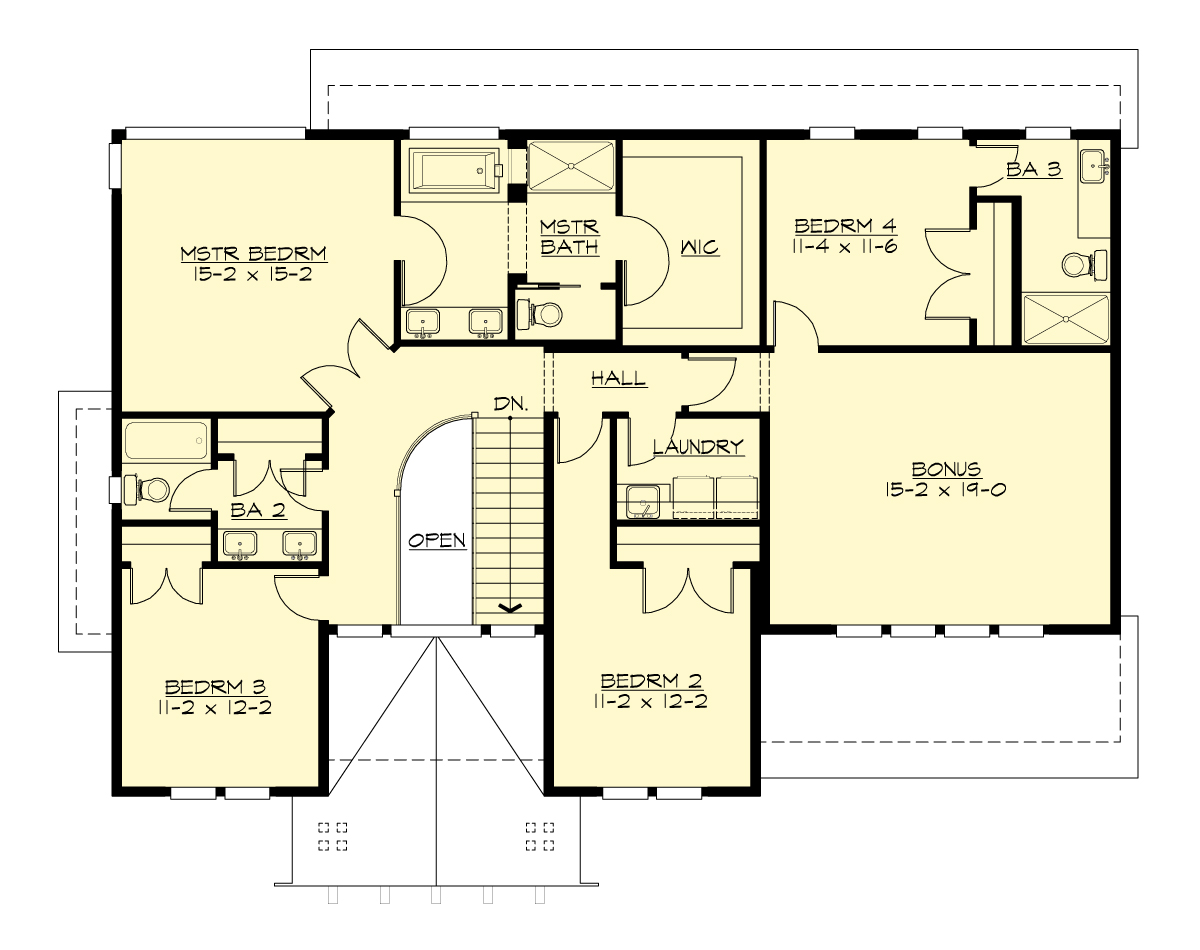 M2595A4FT-0 Sawbuck Circle Upper Floor
