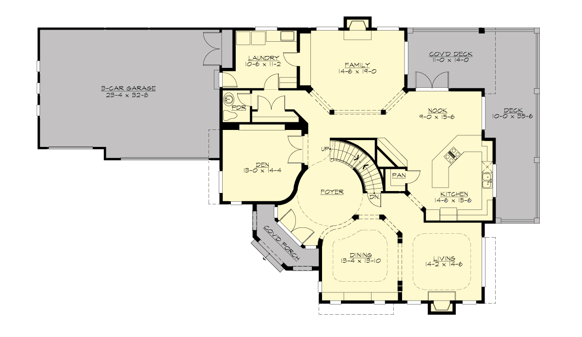 M3970A3F-1DB Monteview Ridge Main Floor
