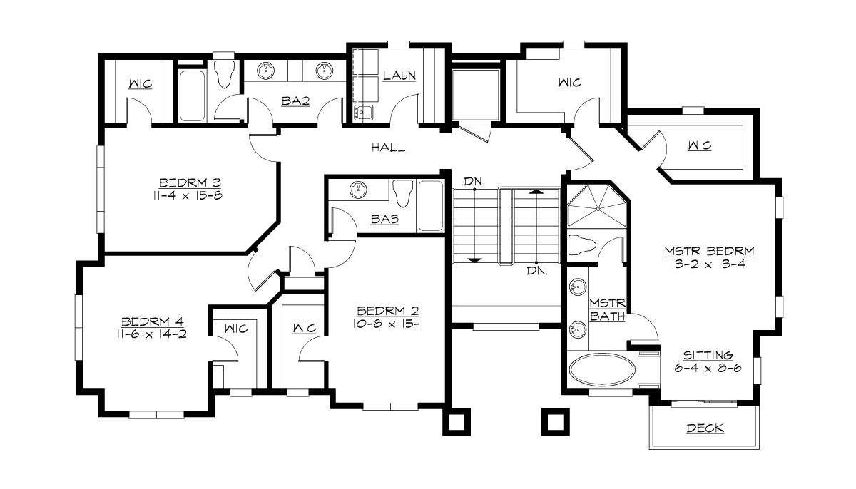 M4107A2FU-0DB Rockaway Upper Floor