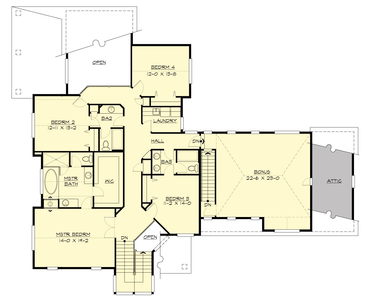 M4137A3RS-0 Duxbury Upper Floor