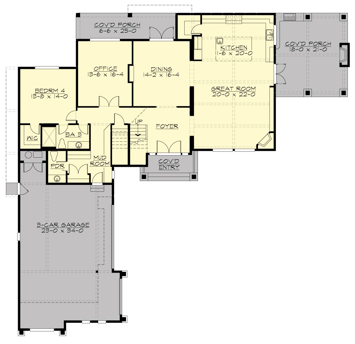 M3634B3S-1R Highlands Lane Main Floor