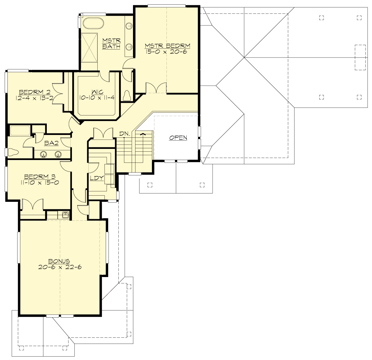 M3634B3S-1R Highlands Lane Upper Floor
