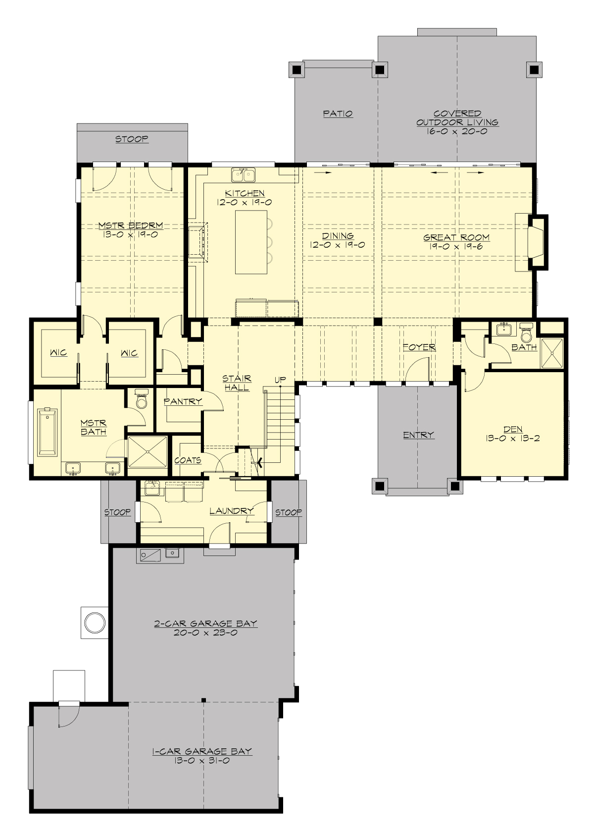 M3635A3S-0 Pinegreen Main Floor