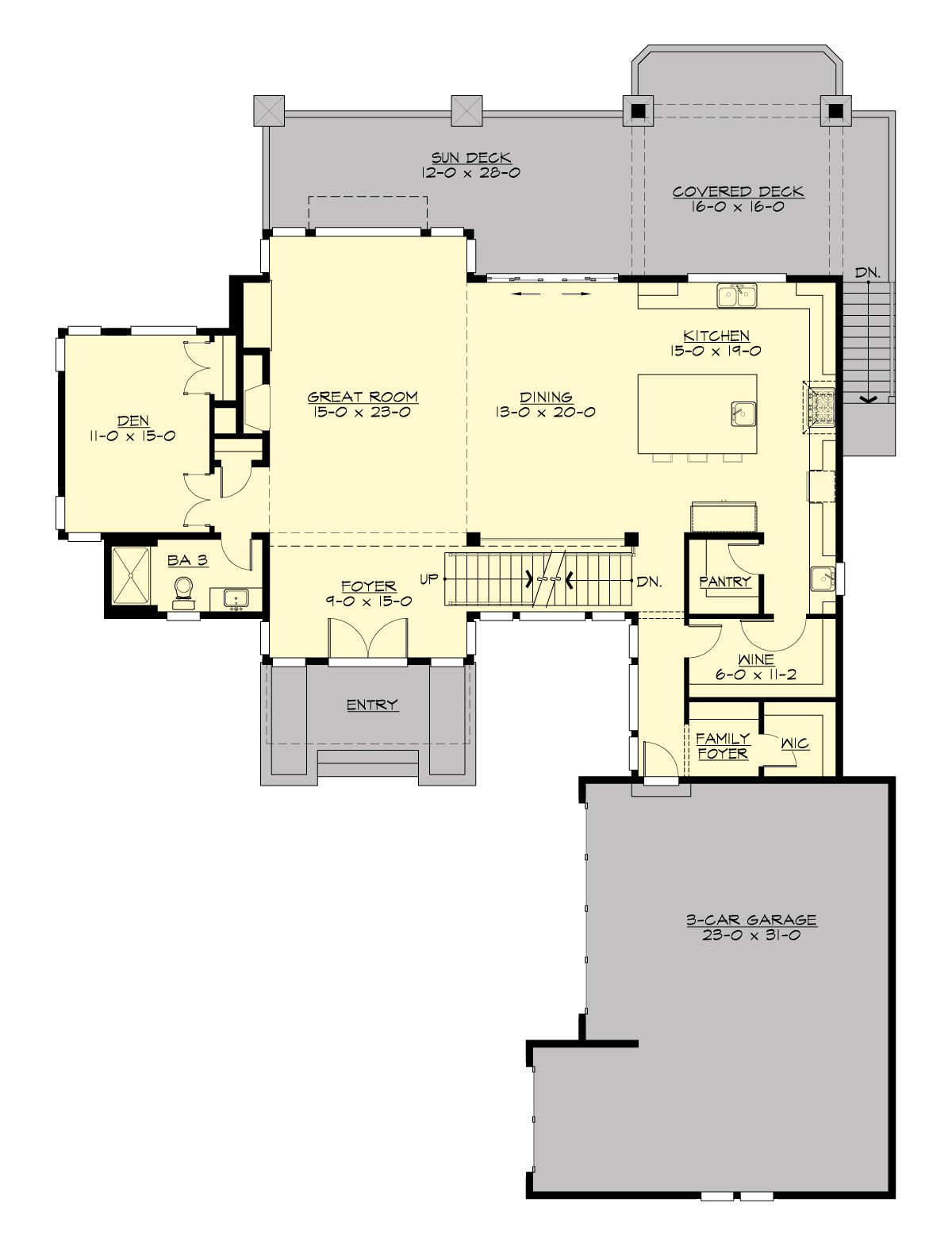 M3685A3S-5DBR Caledonia Canyon Main Floor