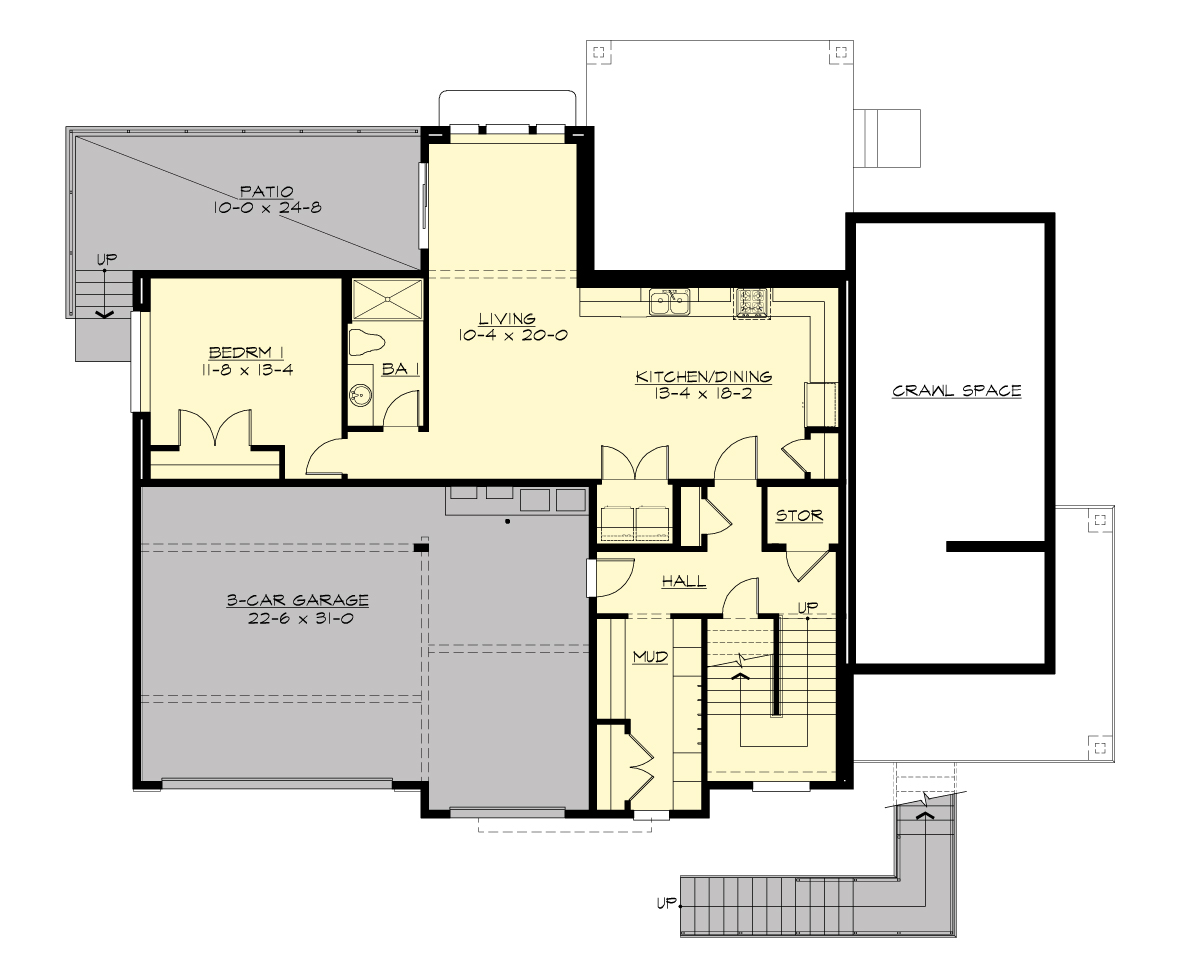 M4339A3FU-0DB Gardenia Lower Floor