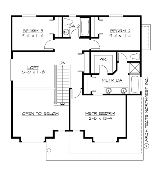 M1784B2F-0 Cottonwood Upper Floor