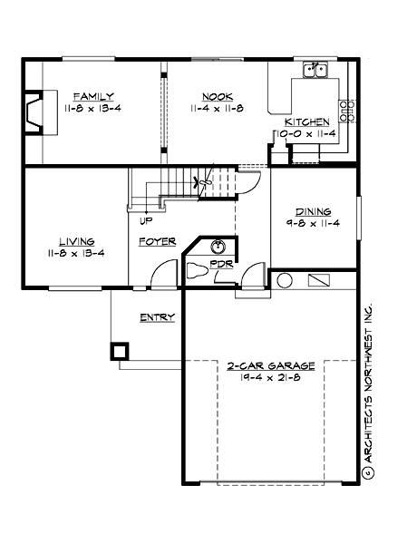 M1835B2F-0 Mount Adams Main Floor