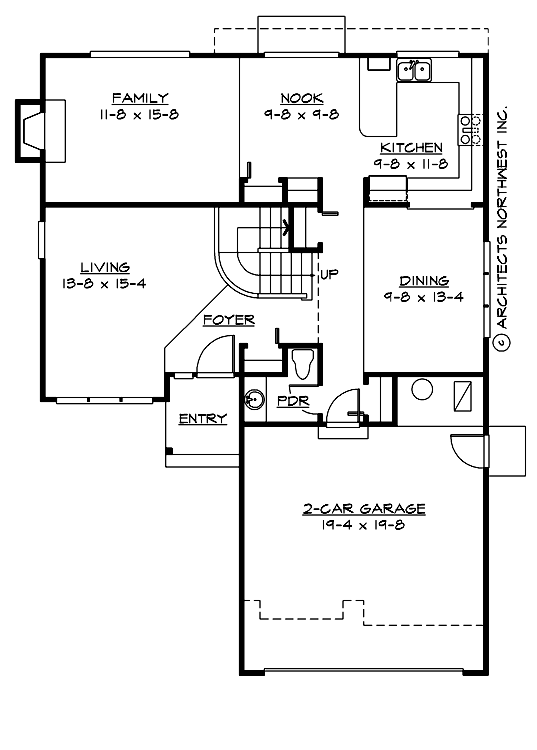 M1905A2F-0 Rosewood Main Floor
