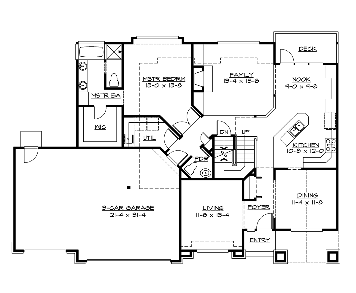M2100B3F-0DB Boylston Crest Main Floor
