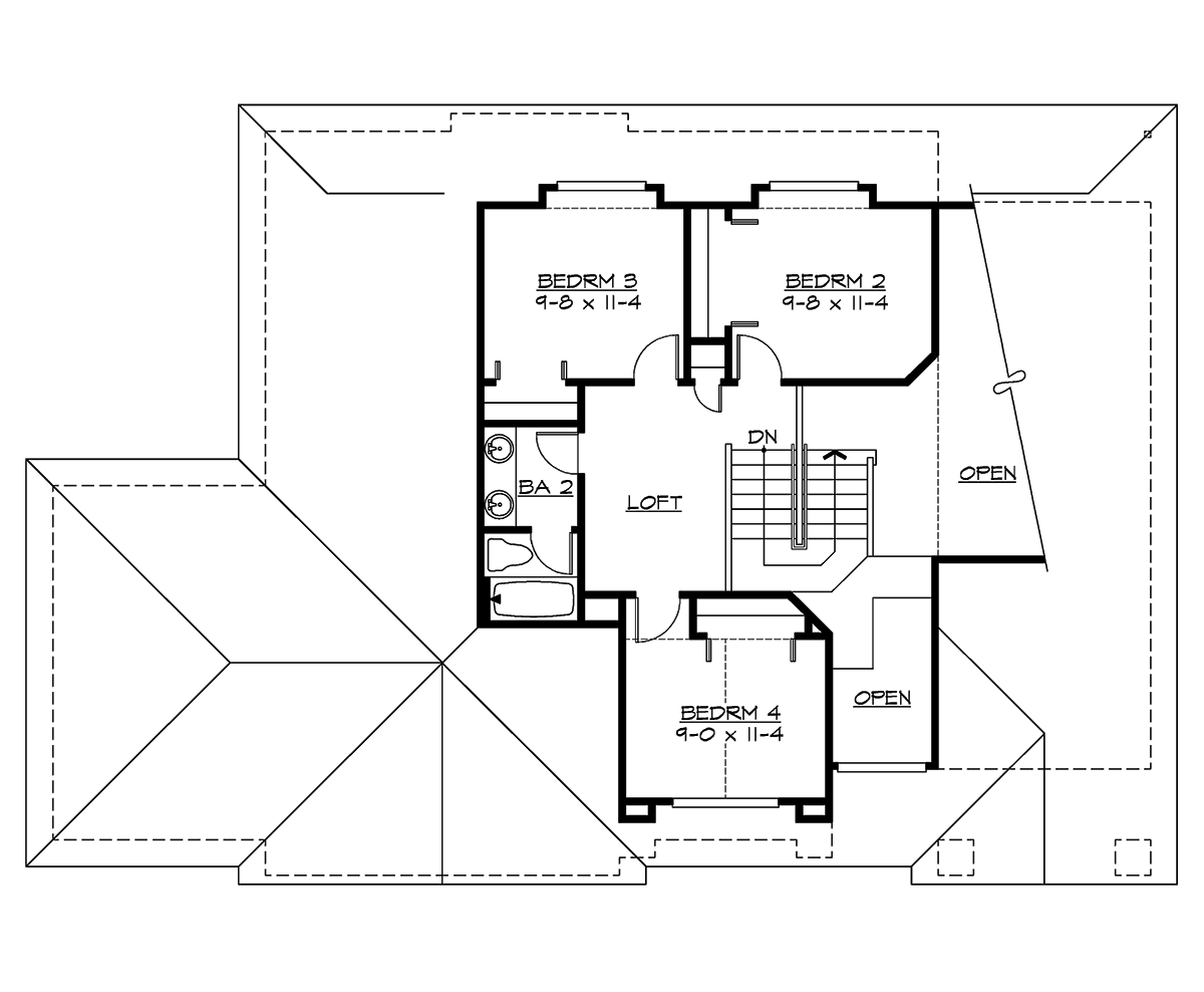 M2100B3F-0DB Boylston Crest Upper Floor