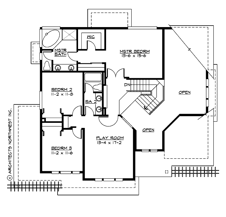 M2490B3F-0 Trelliswood Upper Floor