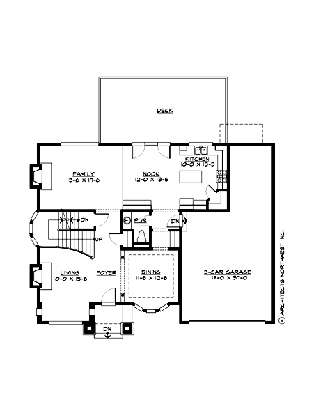 M2645A3FT-2DB Harbor Crest Ridge Main Floor