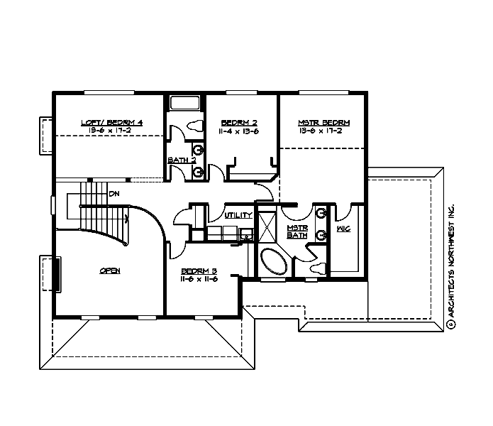M2645B3F-0DB Country Charm Lane Upper Floor