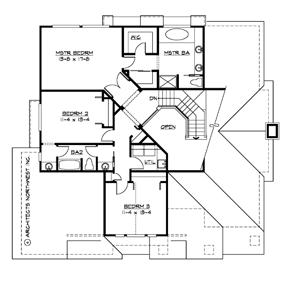 M2750A3F-0 Kitsap Upper Floor