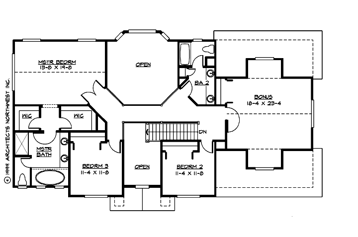M2870B3S-0 Logans Landing Upper Floor