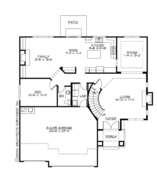 M3049A3F-0 Bennett Lane Main Floor
