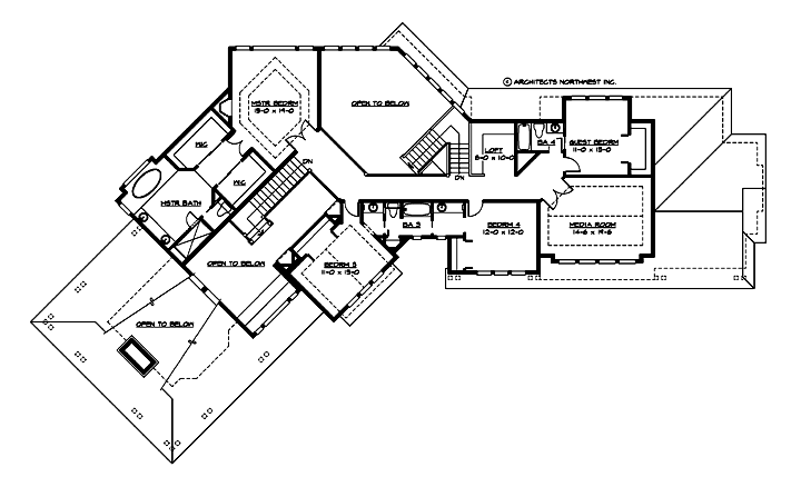 M4650A3FA-0 Whidbey Isle Upper Floor