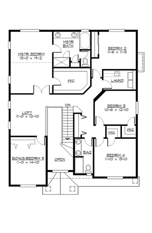M3097A2F-0 Westbury Upper Floor