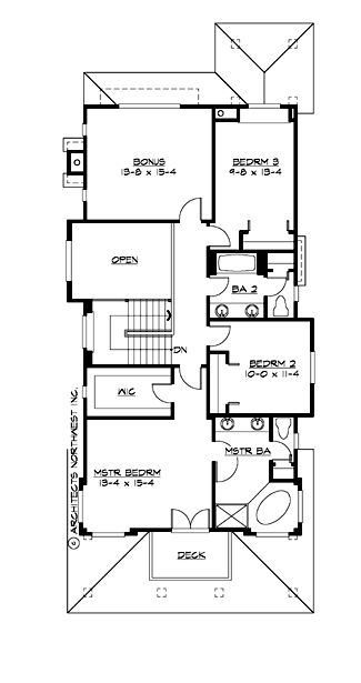 M2505A3RD-0 Ferndale Upper Floor