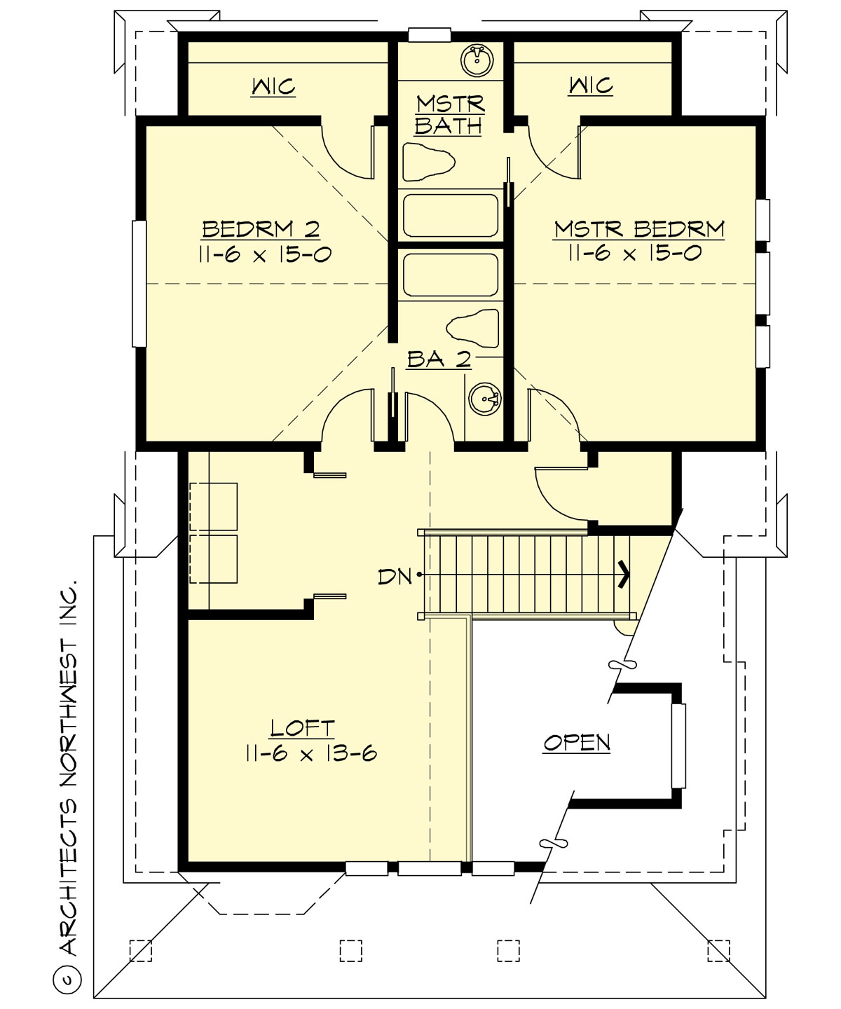 A1295A2S-0 Red Alder Upper Floor