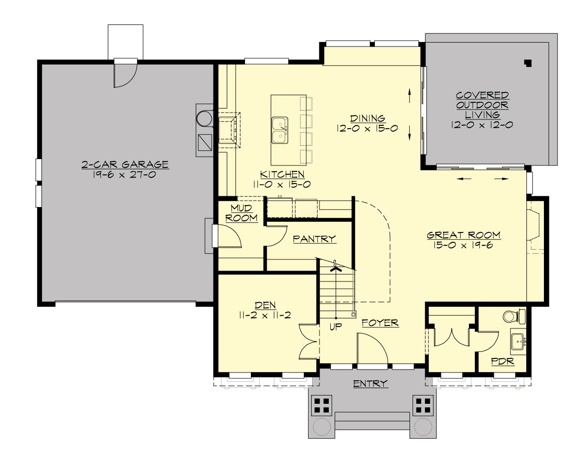 M2595A2F-0 Sawbuck Main Floor