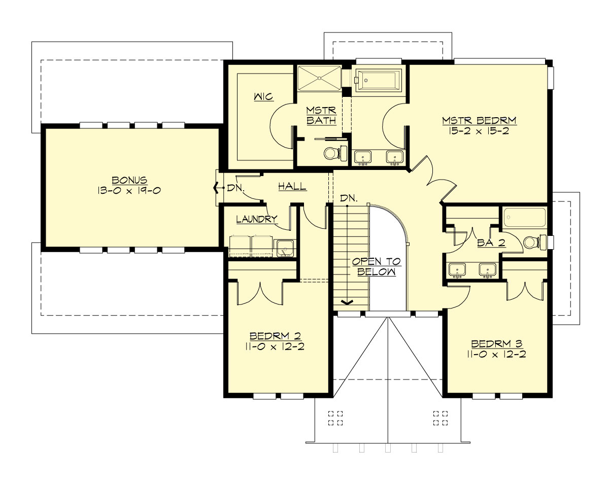 M2595A2F-0 Sawbuck Upper Floor