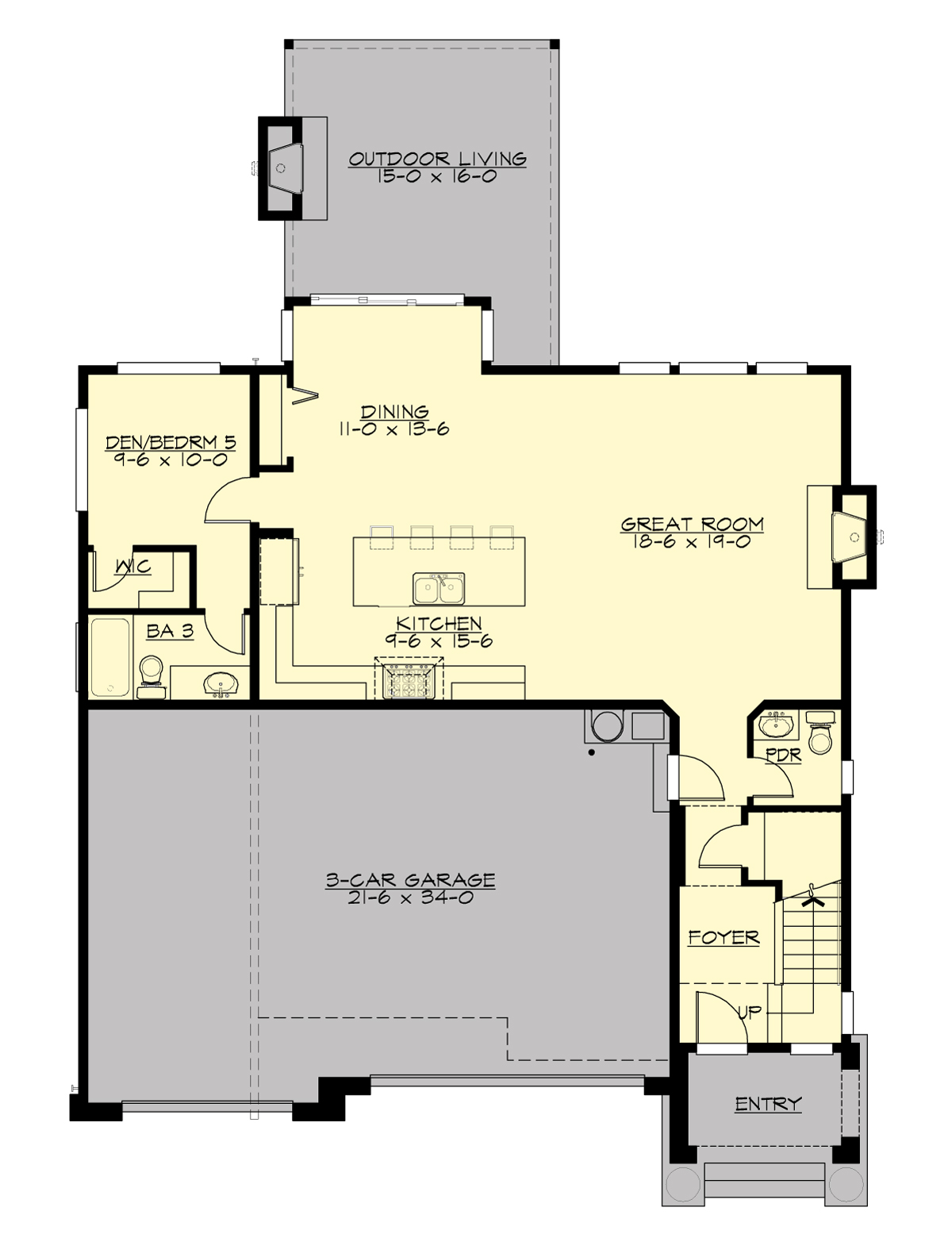 M1910B3F-1 Callison Cove Main Floor