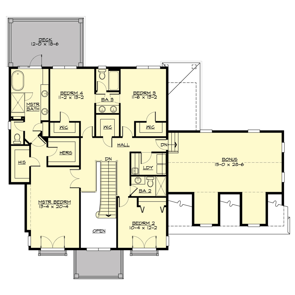 M4024A2F-1 Manorhaven Upper Floor