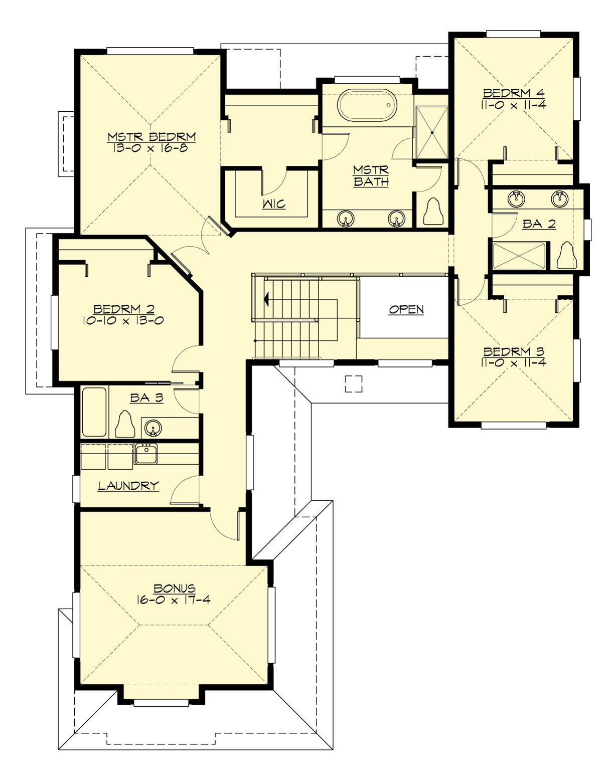 M2790B3S-1 Shasta Upper Floor